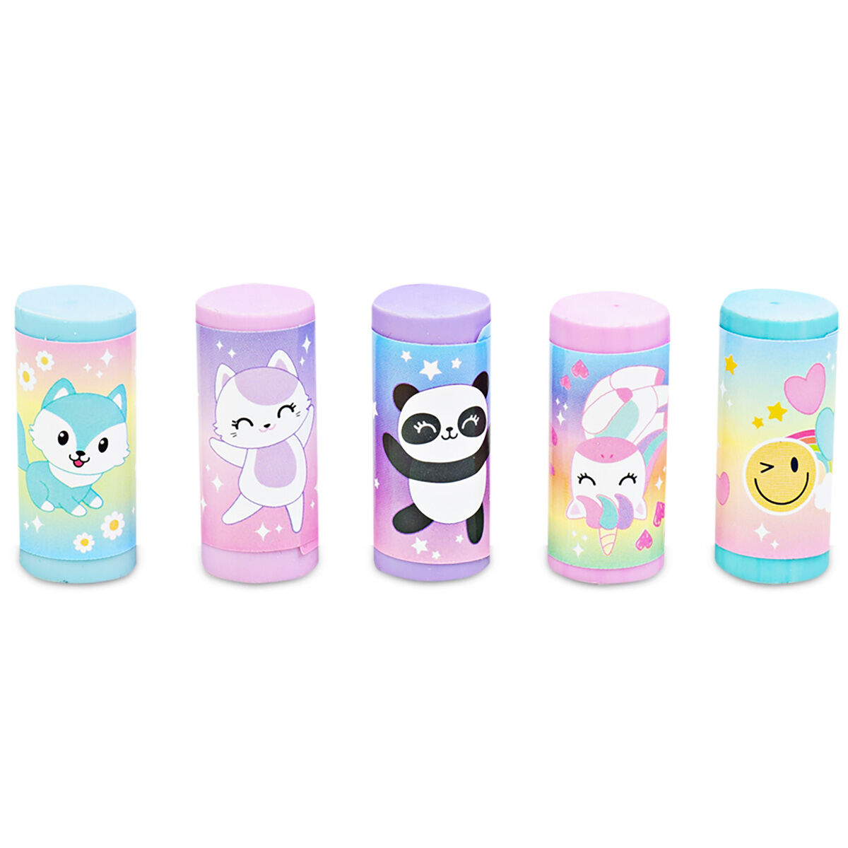 Thumbnail 6 Claw Machine Eraser Set: Pink 
