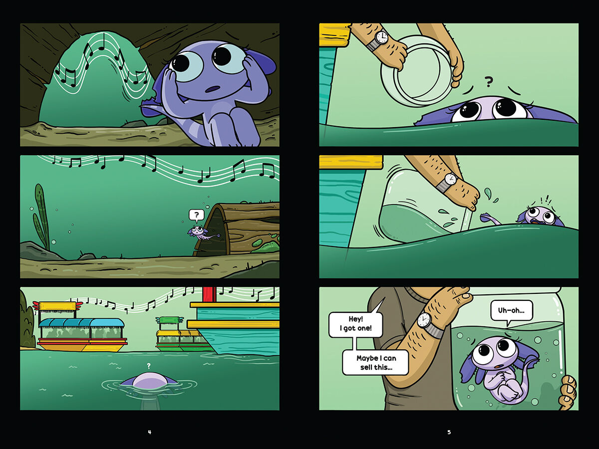 Thumbnail 3Max, a Little Axolotl #2: Breaking Out!