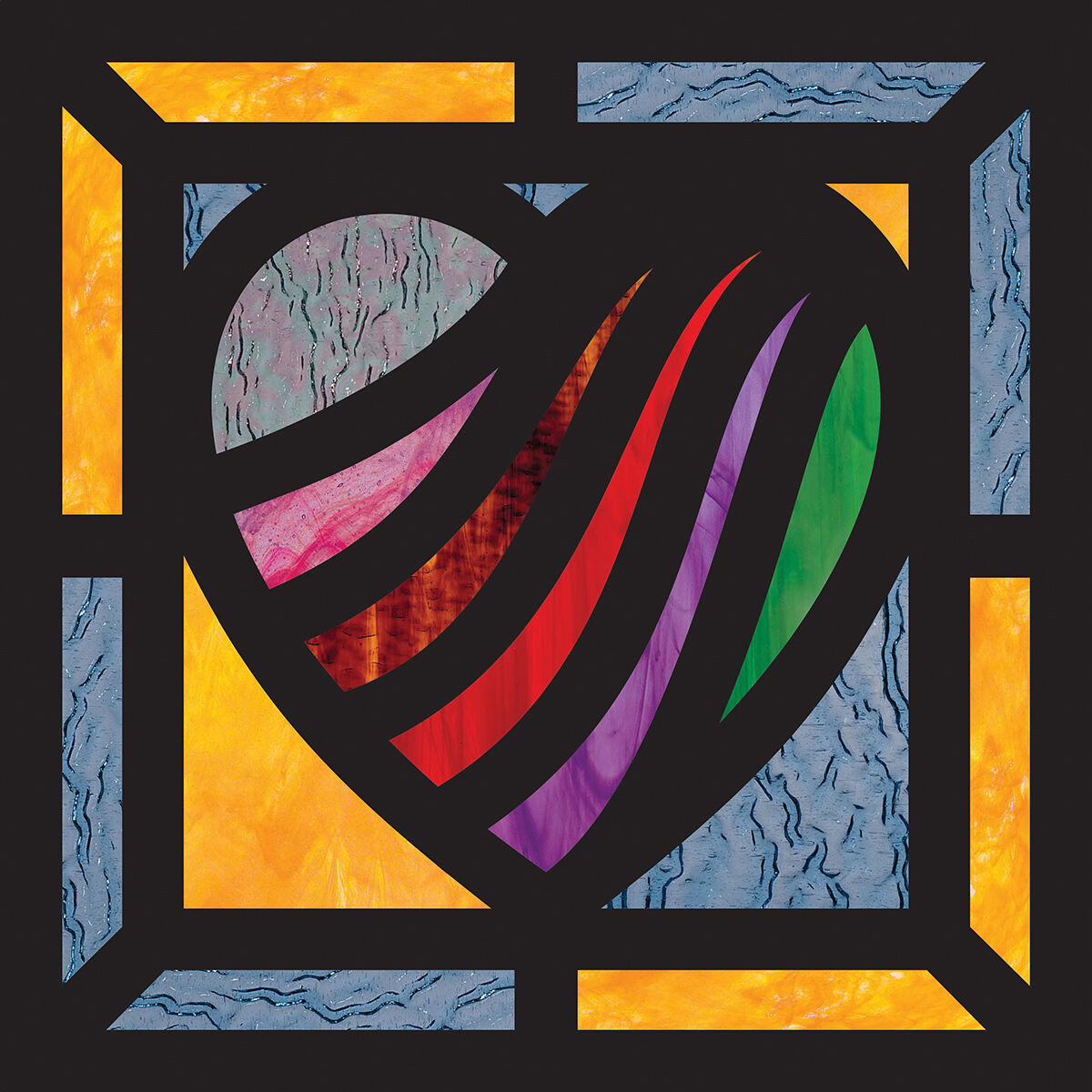 Thumbnail 4Stained Glass Heart Frames