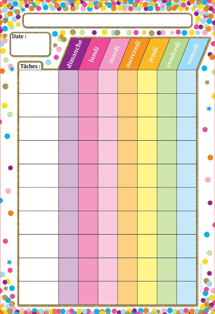 Thumbnail 5Ensemble d'affiches pour la classe Confettis