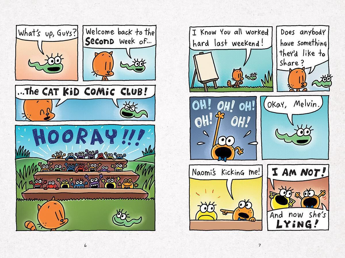 Thumbnail 5Cat Kid Comic Club #1-#4-Library-Bound Pack