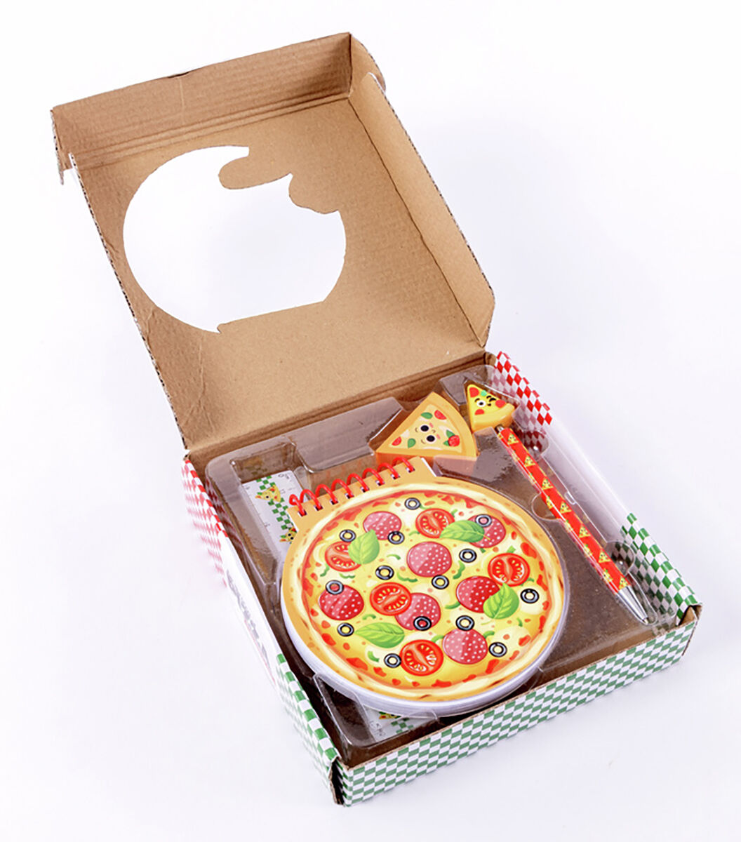 Thumbnail 2 For the Love of Pizza Stationery Set 