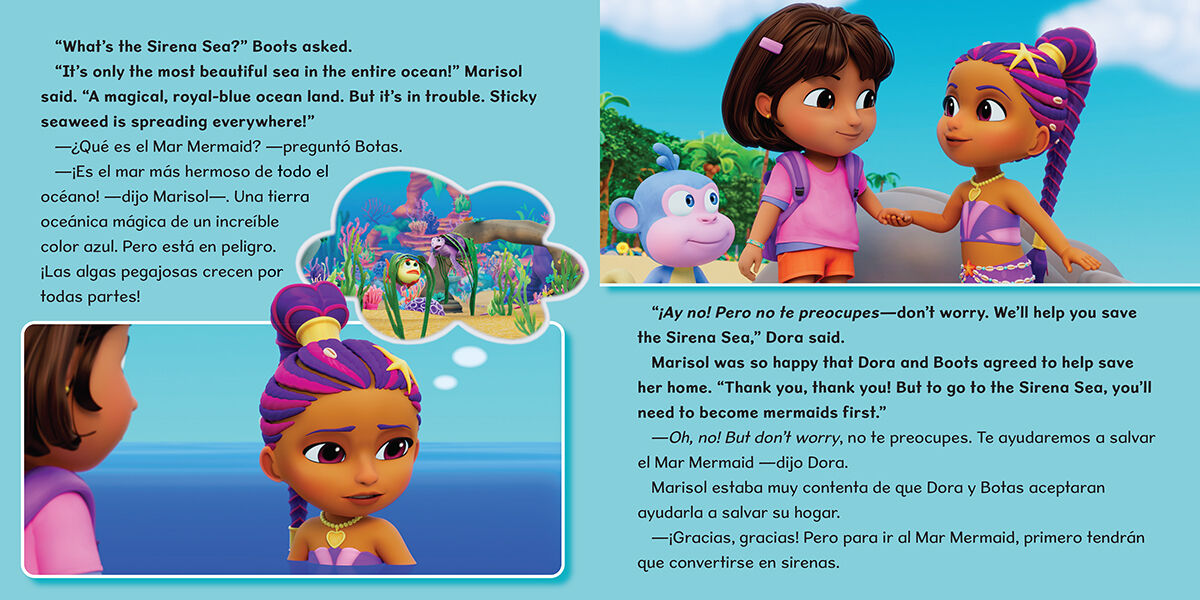 Thumbnail 3Dora: Mermaid Adventure/Aventura de sirenas