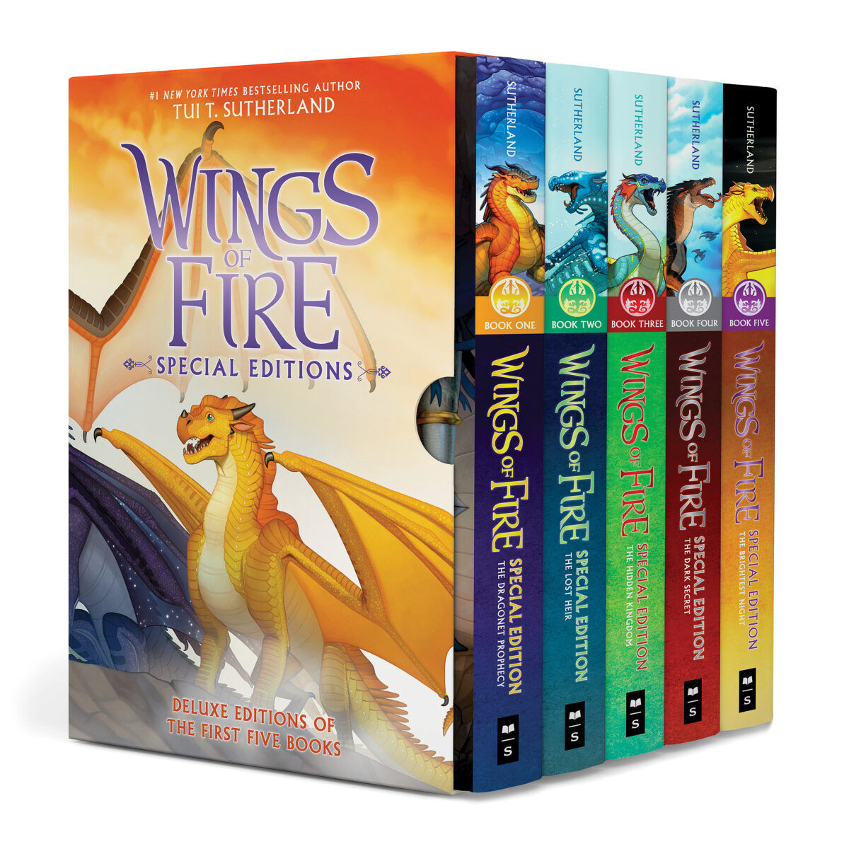  Wings of Fire: Special Edition #1-#5 Box Set 