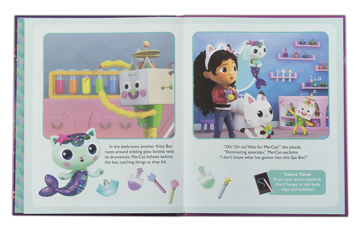 Thumbnail 4 Gabby?s Dollhouse: Let?s Create! A Read &amp; Draw Storybook with LCD Screen 