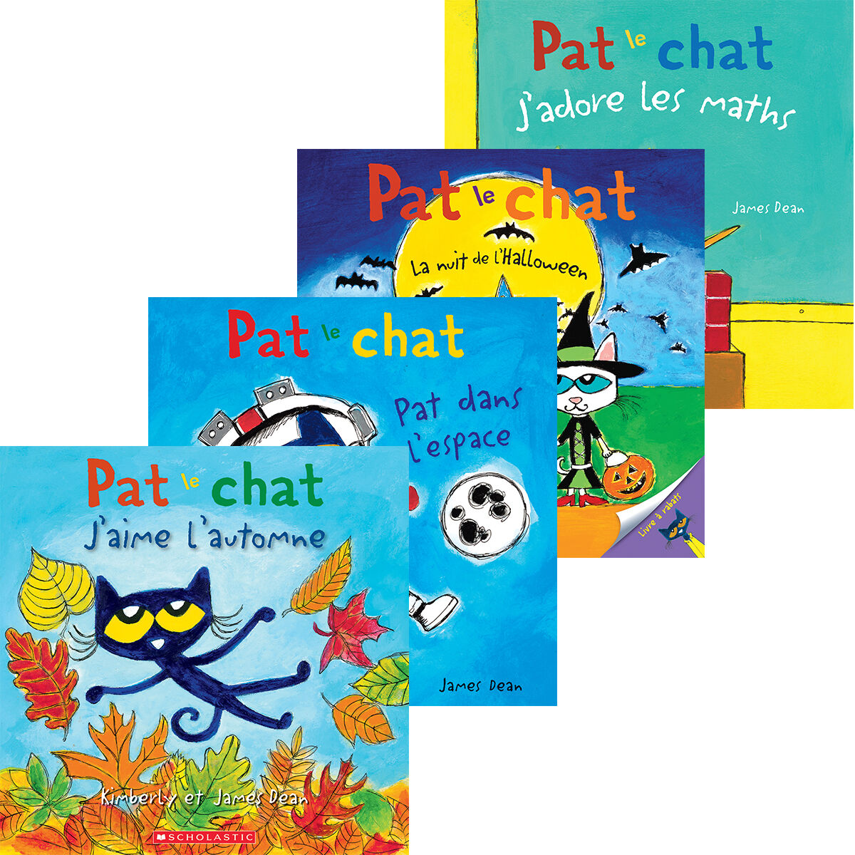  Collection Pat le chat - 5 livres 