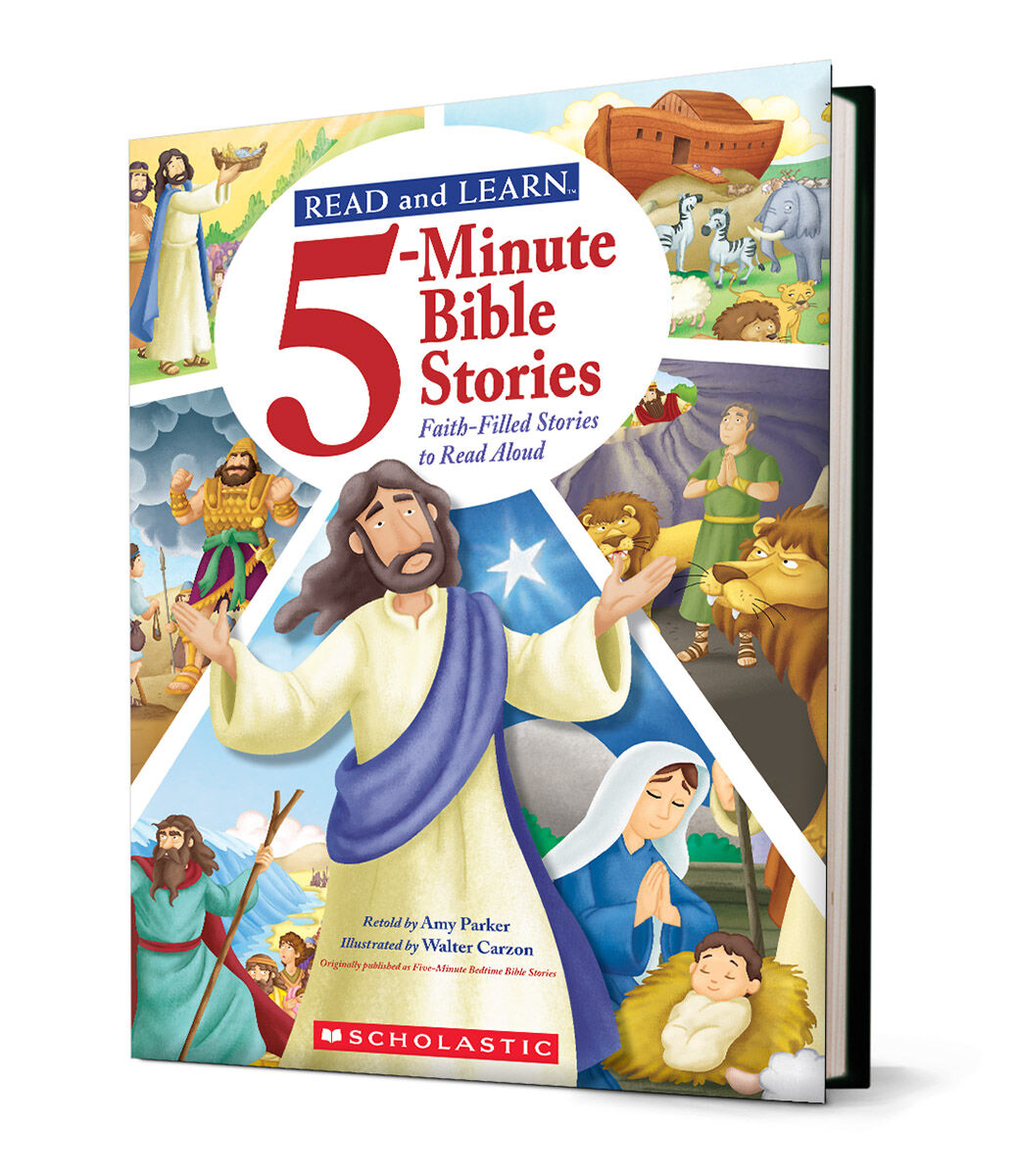 Read and Learn: 5-Minute Bible Stories: Faith-Filled Stories to Read Aloud