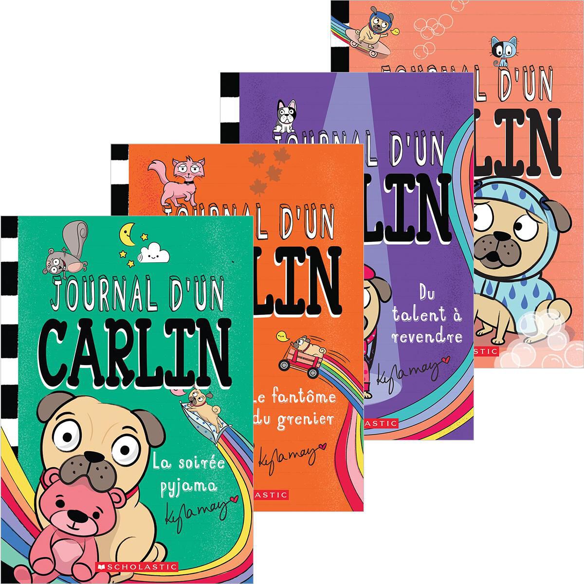  Collection Journal d'un carlin : Tomes 1 &agrave; 6 