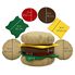 Thumbnail 2 Softscape Stack-A-Burger Play Set 6-Piece 