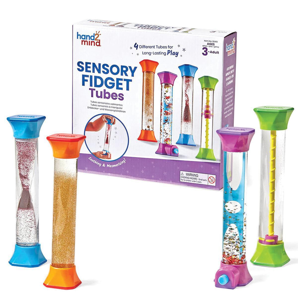 Thumbnail 2 Sensory Fidget Tubes 