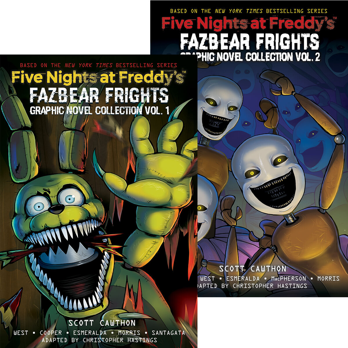  Five Nights at Freddy's Graphic Novel #1-#2 Pack 