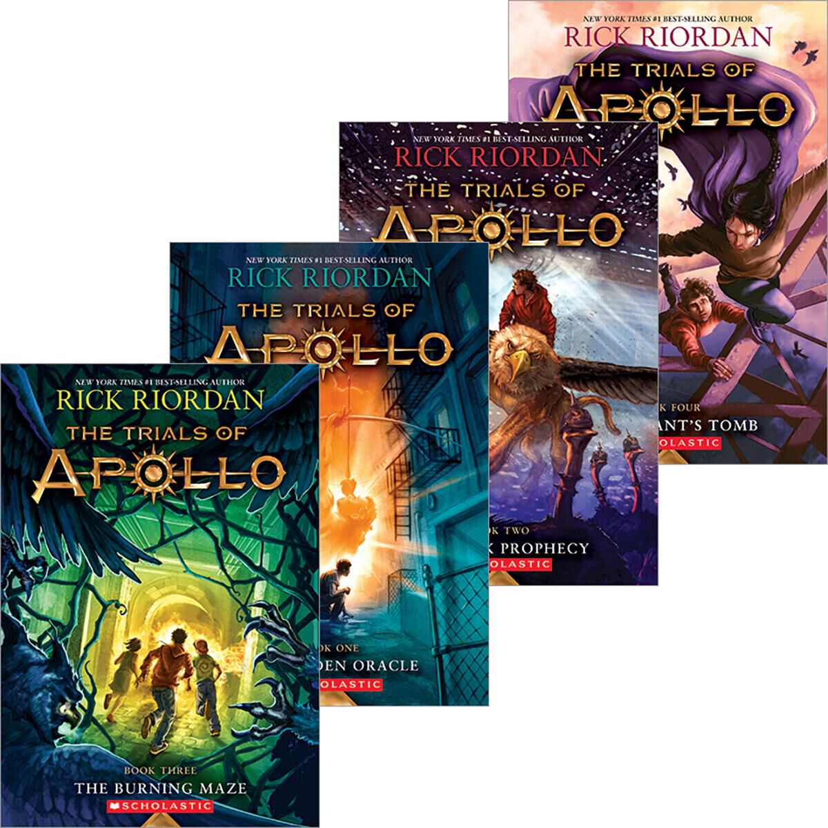 The Trials of Apollo #1-#5 Pack