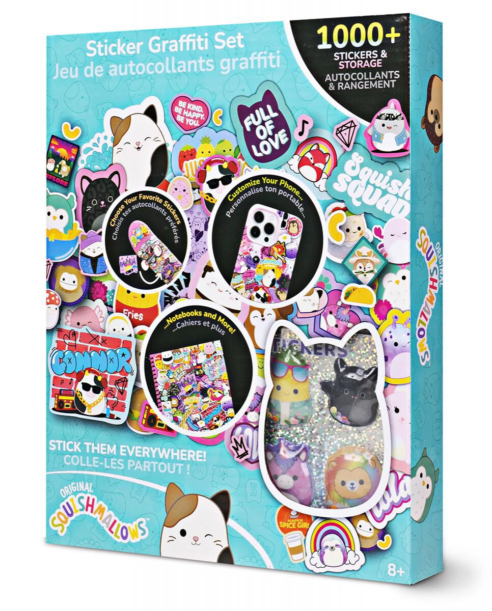 Thumbnail 2 Squishmallows DIY Sticker Graffiti Kit 