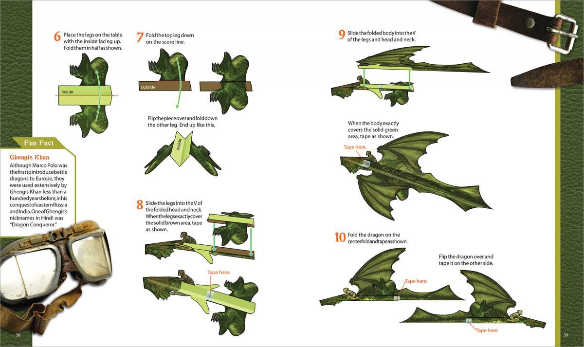 Thumbnail 12 Klutz Paper Flying Dragons: Design and Build Your Own Fantastic Flyers 