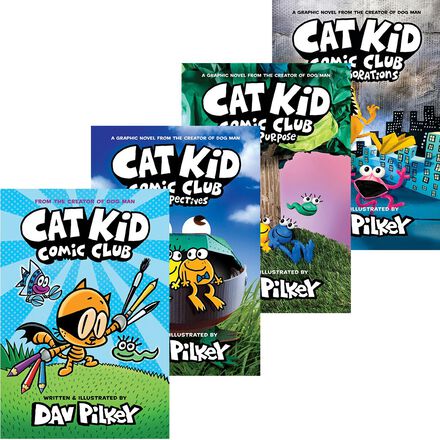  Cat Kid #1-#4 Pack 