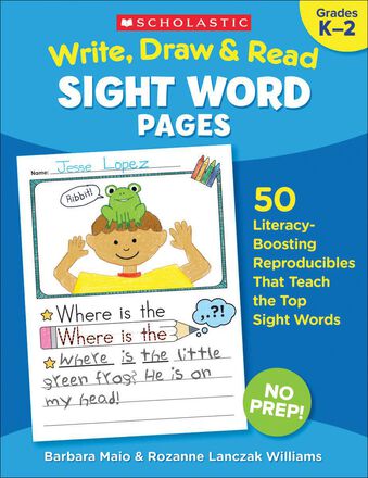  Write, Draw &amp; Read Sight Word Pages 