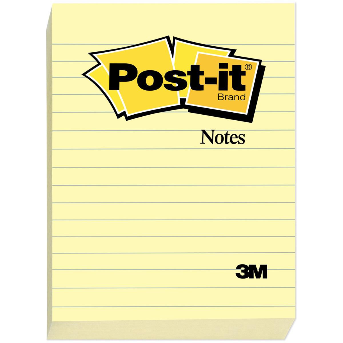  Post-It&reg; Notes Lined Pad 
