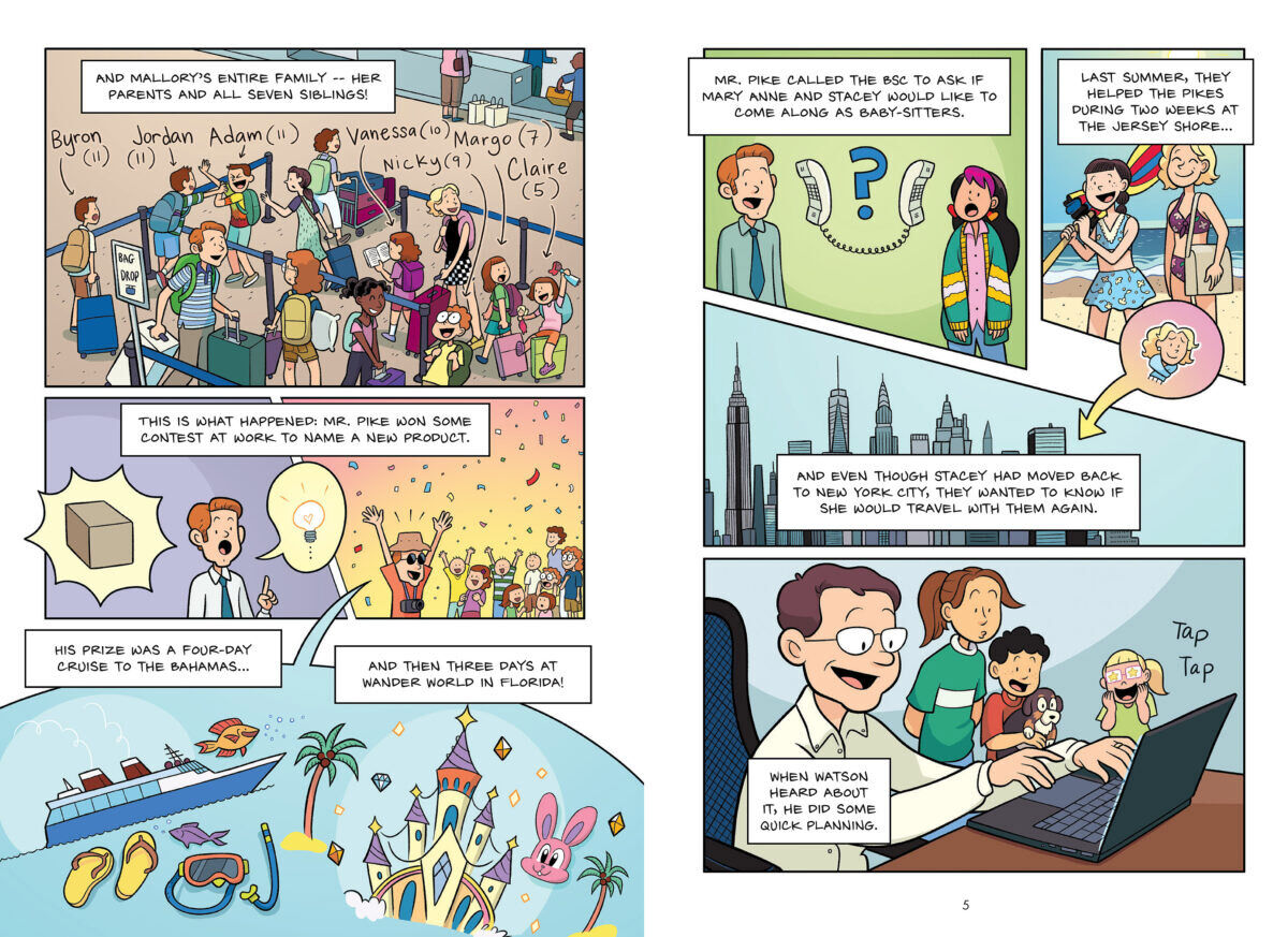 Thumbnail 3The Baby-sitters Club Super Special Graphic Novel: Baby-sitters on Board!