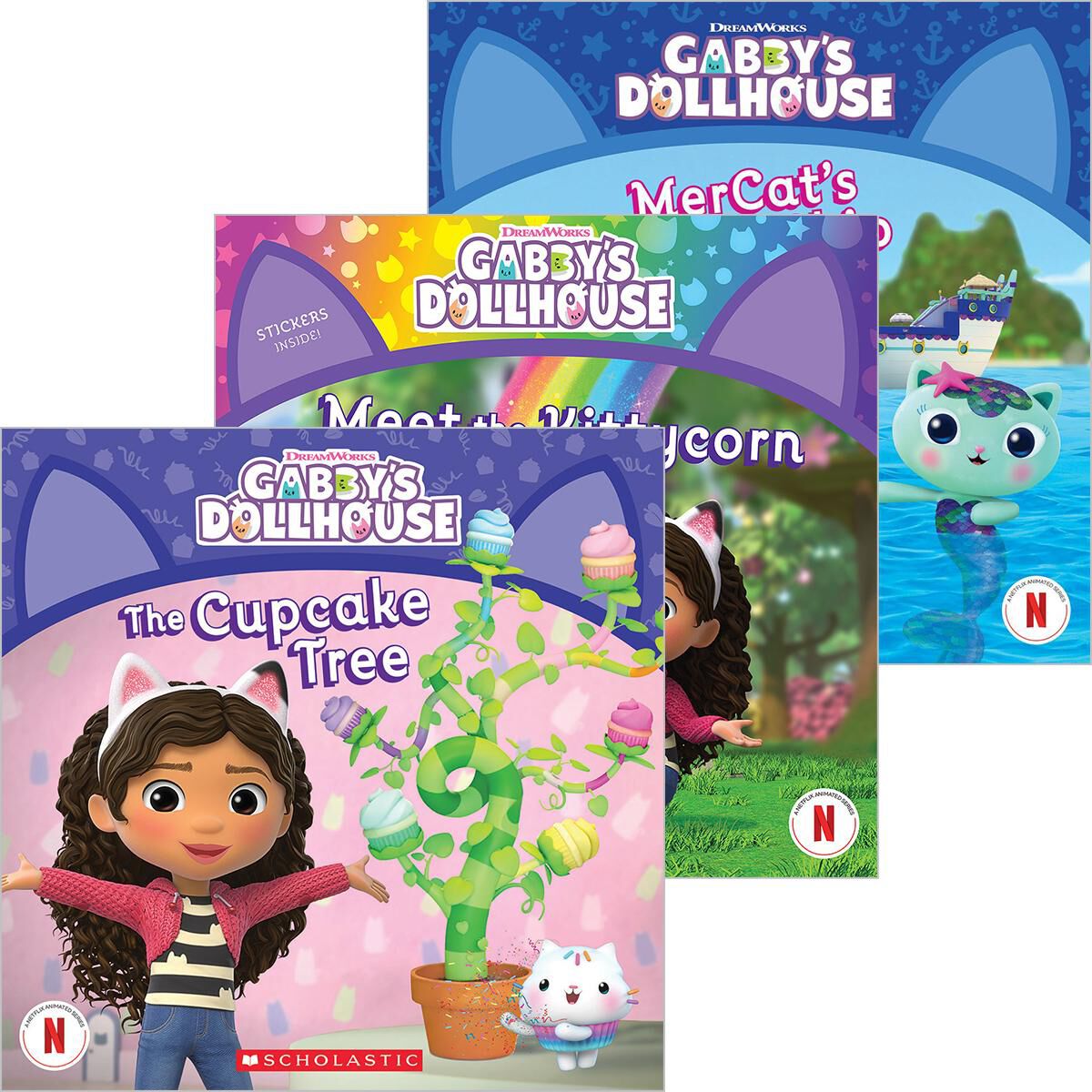  Gabby's Dollhouse 3-Pack 