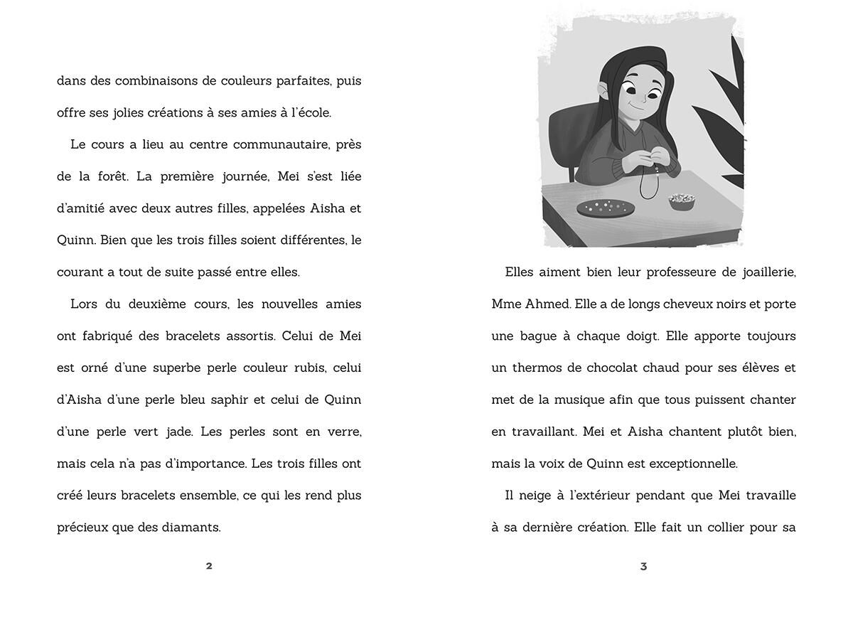 Thumbnail 3Les filles dragons : N&deg; 4 - Mei, le dragon des merveilles rubis