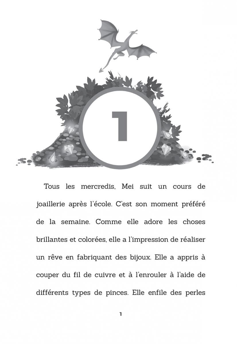 Thumbnail 2Les filles dragons : N&deg; 4 - Mei, le dragon des merveilles rubis