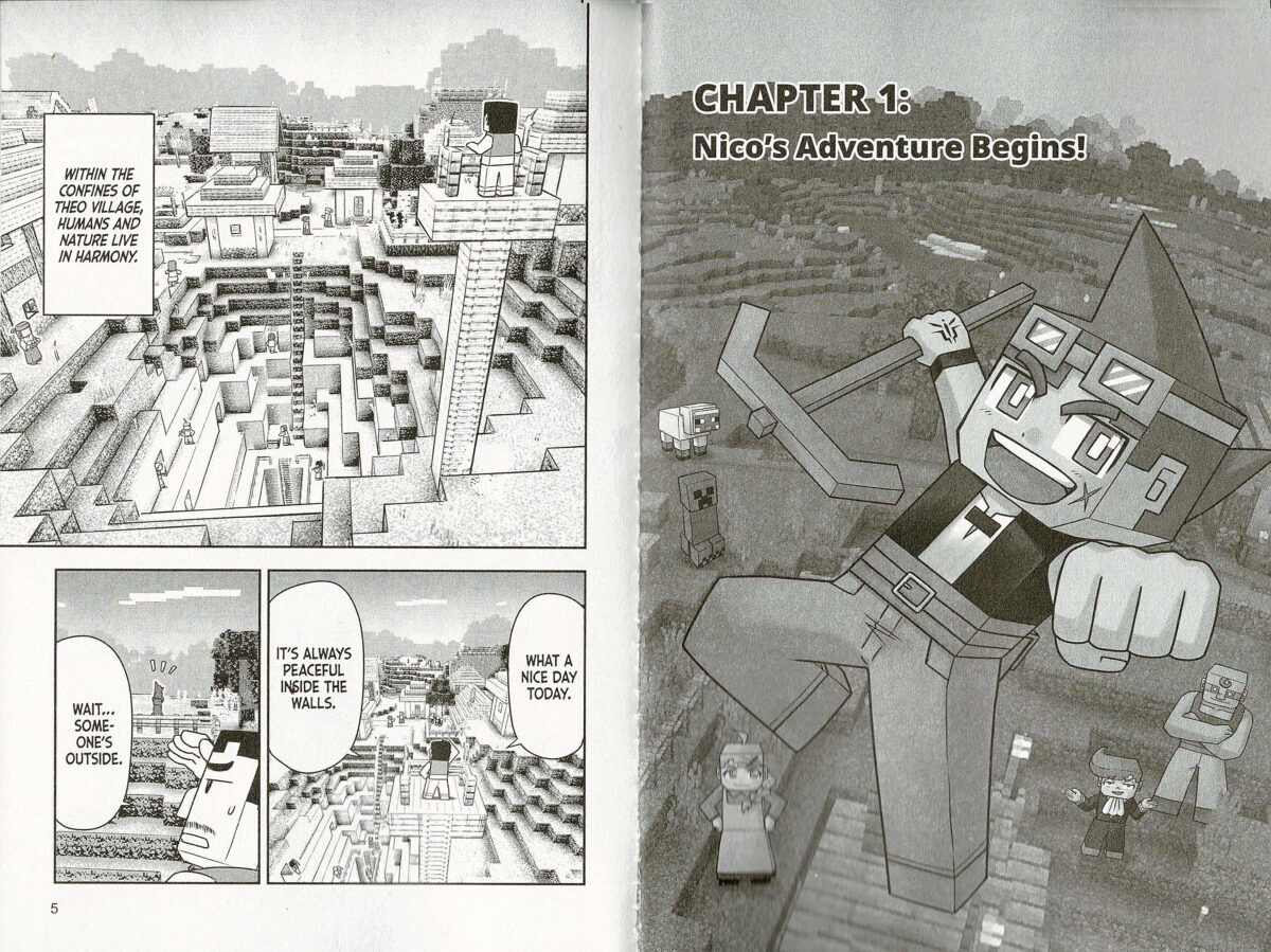 Thumbnail 2Minecraft: The Manga, Vol. 1