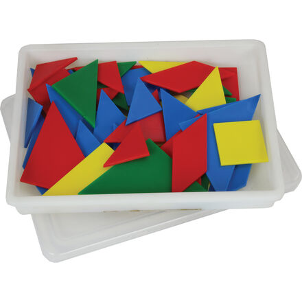 Simple Solution Tangrams: 6 Sets in Storage Tub   Simple Solution Tangrams: 6 Sets in Storage Tub