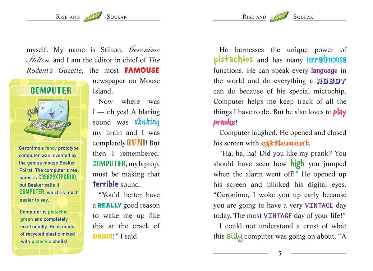 Thumbnail 3 Geronimo Stilton #84: Blast From the Past 