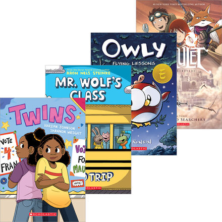 Graphic Novels 10-Pack | Scholastic Canada Book Clubs