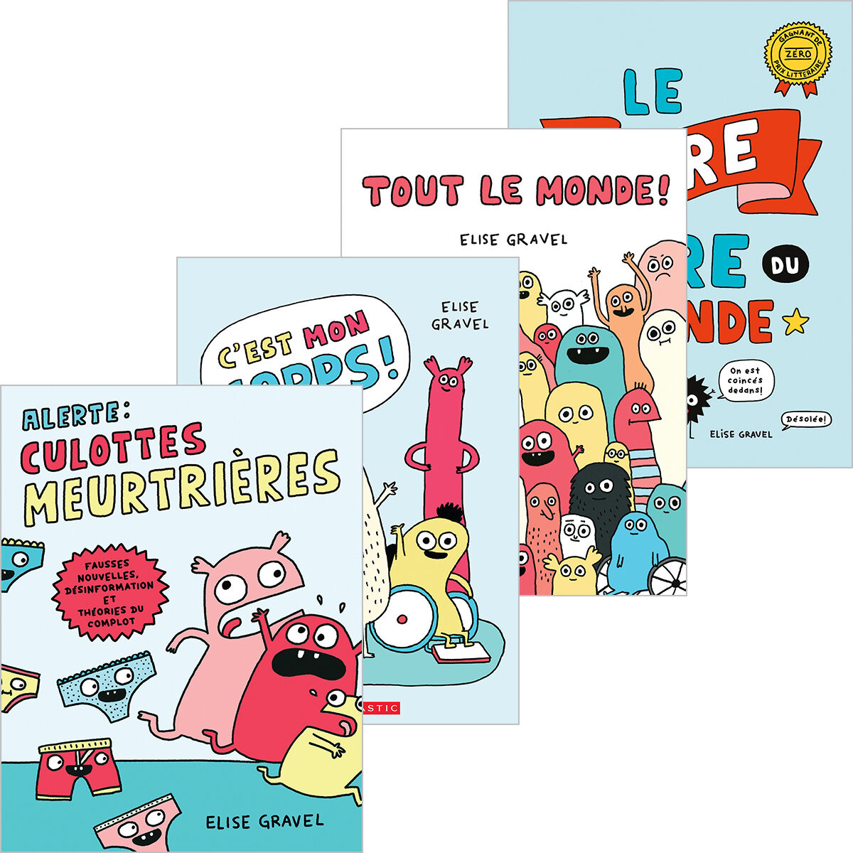 Collection Elise Gravel - 13 livres