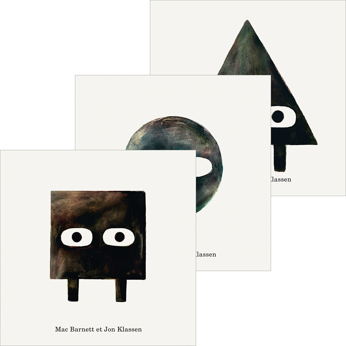  Collection Mac Barnett et Jon Klassen - 3 livres 