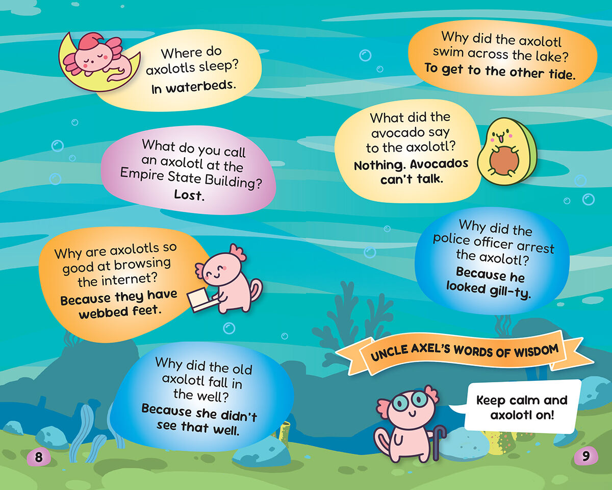 Thumbnail 4Axolotl Jokes with Flinger Toy