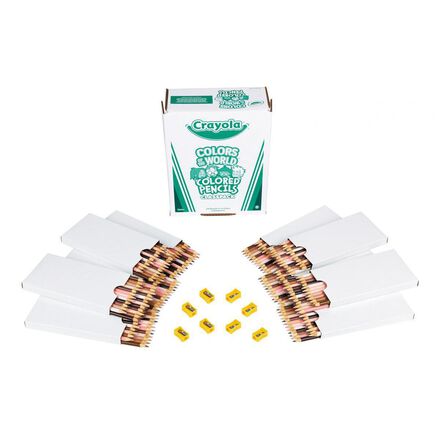 Crayola® Colors of the World Colored Pencils Classpack   Crayola® Colors of the World Colored Pencils Classpack