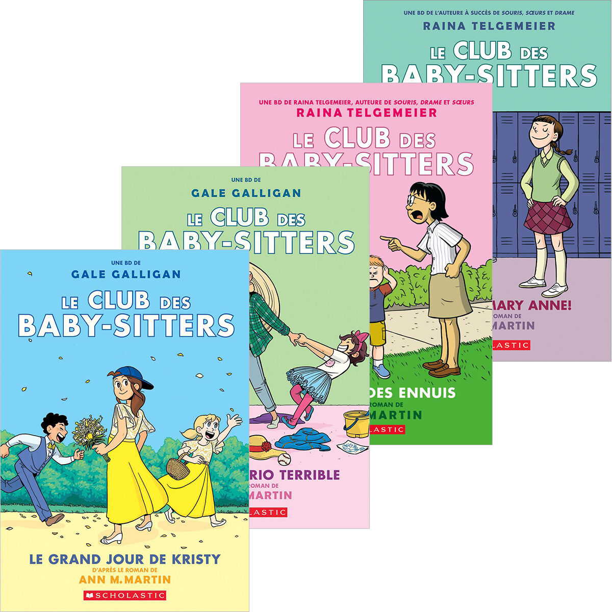  Collection Le Club des Baby-Sitters: Tomes 1 &agrave; 6 