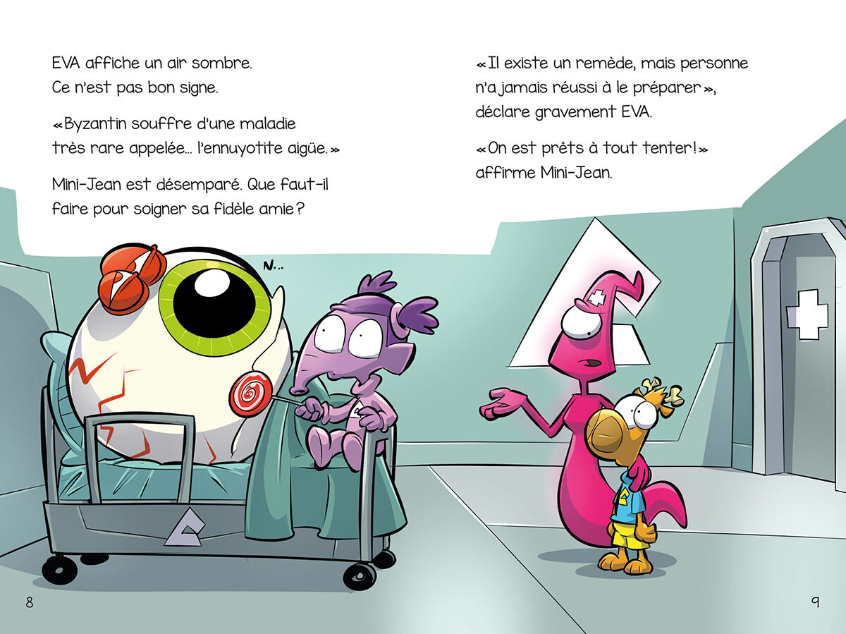 Thumbnail 2 Les histoires de Mini-Jean et Mini-Bulle : &Agrave; la rescousse de Byzantin 