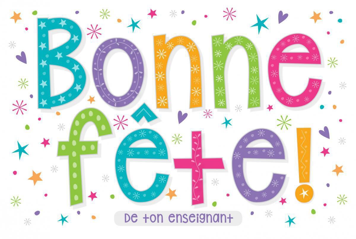 Thumbnail 2French Happy Birthday Reward Pack