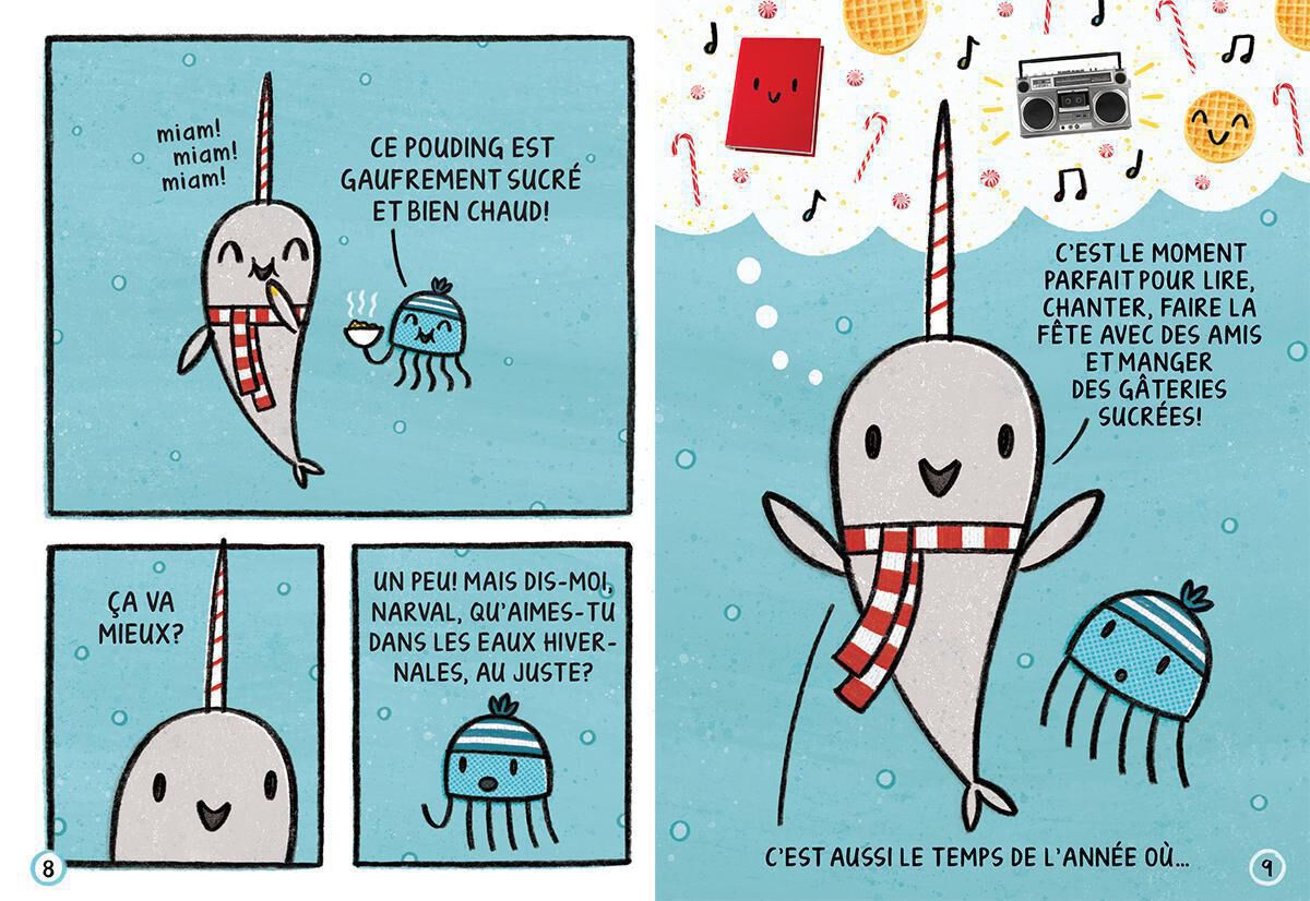 Thumbnail 3Les aventures de Narval et Gelato : N&deg; 5 - Joyeux Narvo&euml;l!