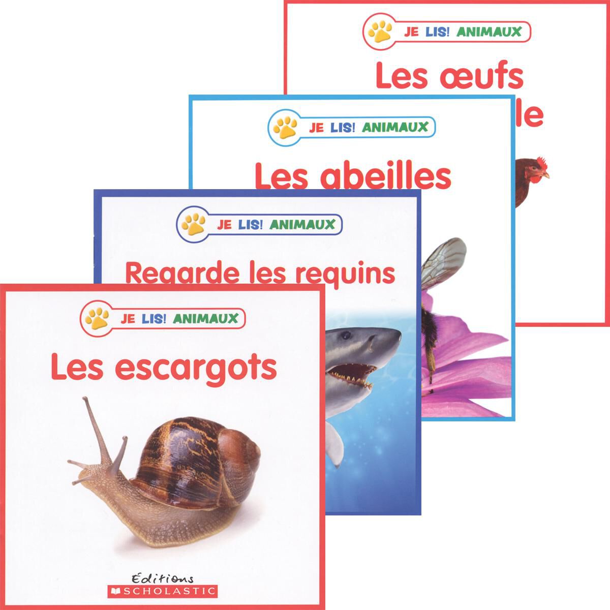 Collection Je lis! Animaux - S&eacute;rie 1