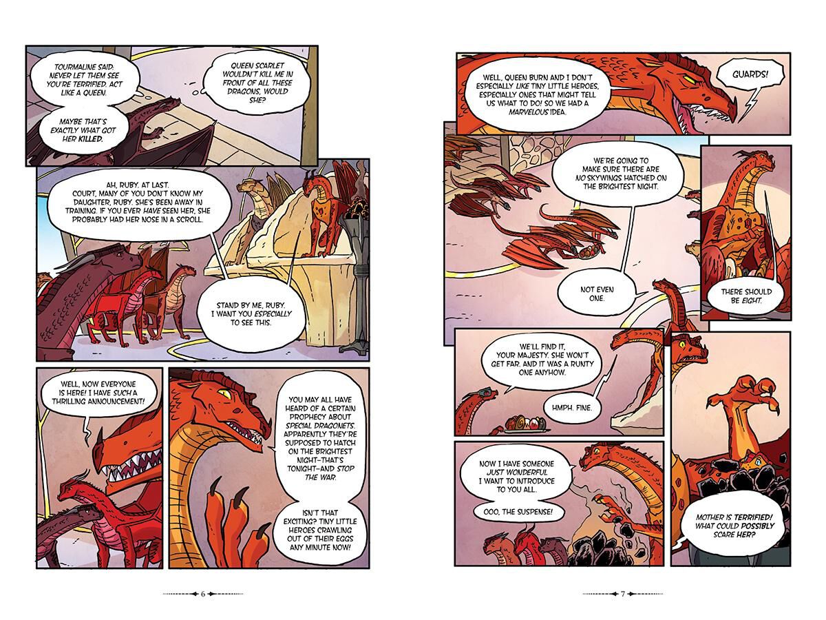 Wings of Fire 漫画英語絵本8冊 Wings of Fire (8 Books): Tui T. Sutherland: 9782018010202