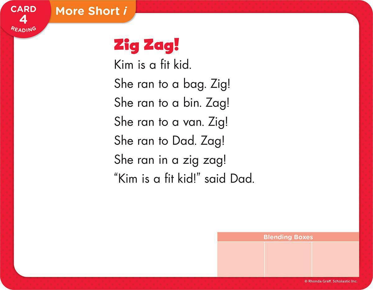 Thumbnail 5Decodable Cards: Short Vowels & More