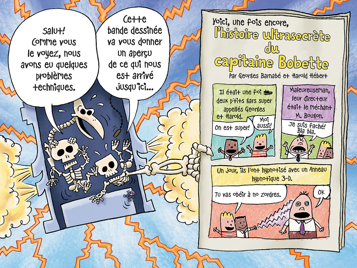 Thumbnail 2 Capitaine Bobette en couleurs : Capitaine Bobette et les mis&eacute;rables mauviettes du p'tit coin mauve - Tome 8 