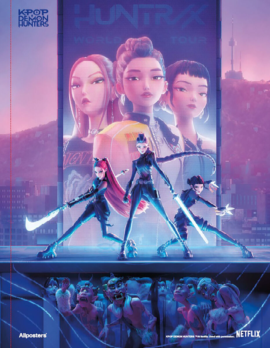 Thumbnail 3KPop Demon Hunters Poster Book