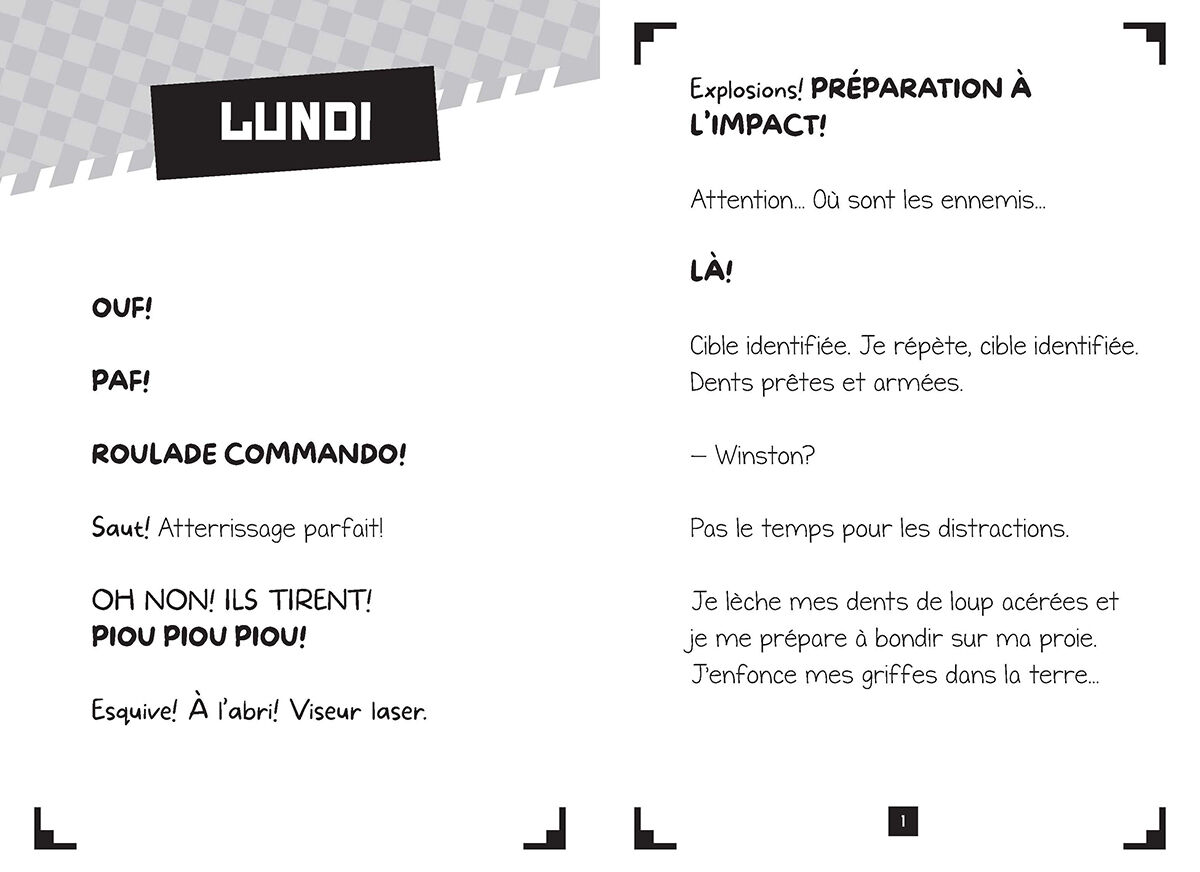 Thumbnail 2 Journal d'un loup de Minecraft : &Agrave; l'attaque - Tome 1 