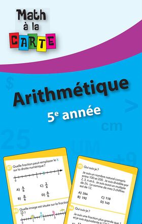 Math à la carte : Arithmétique 5e année   Math à la carte : Arithmétique 5e année