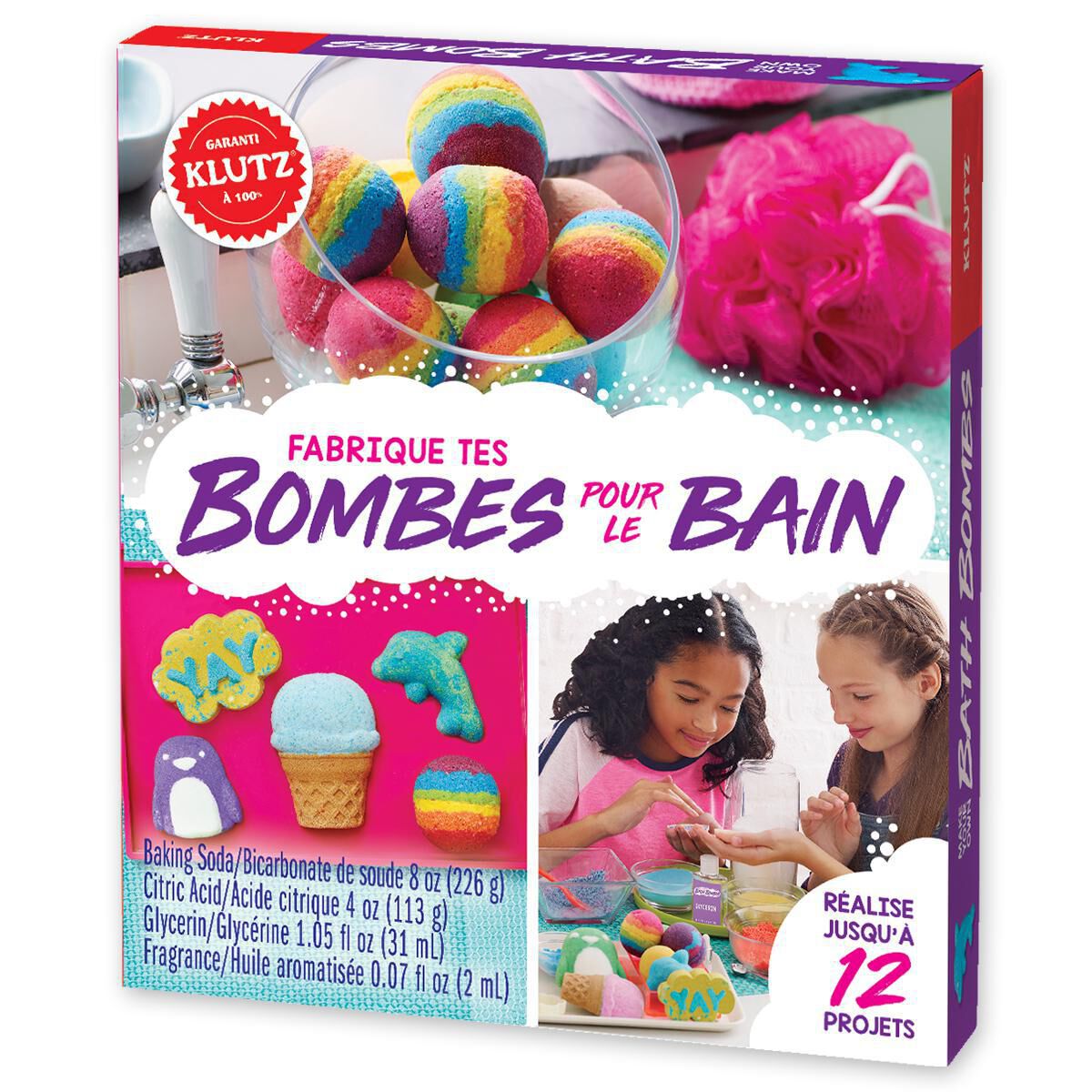  Klutz : Fabrique tes bombes pour le bain 