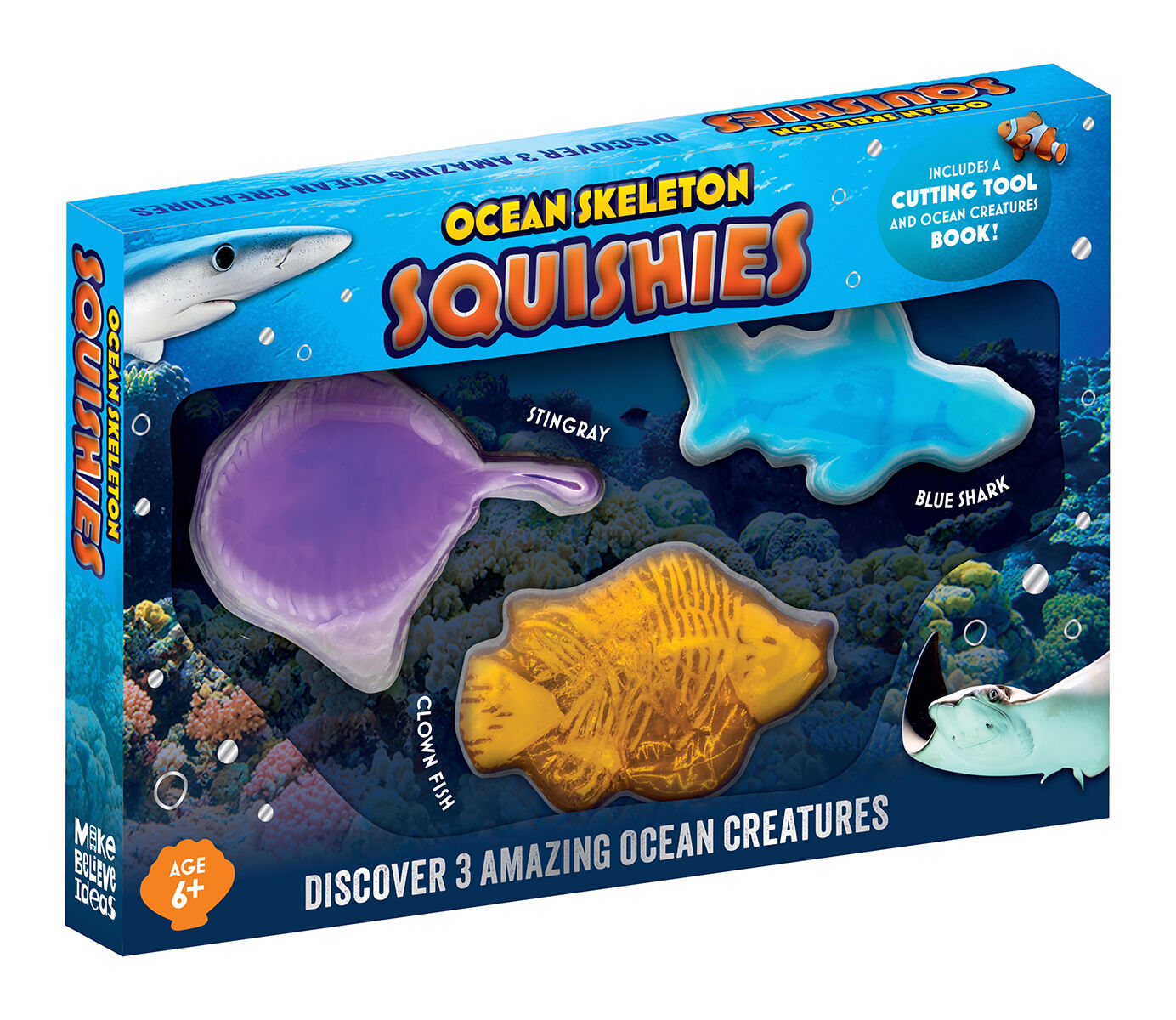 Ocean Skeleton Squishies