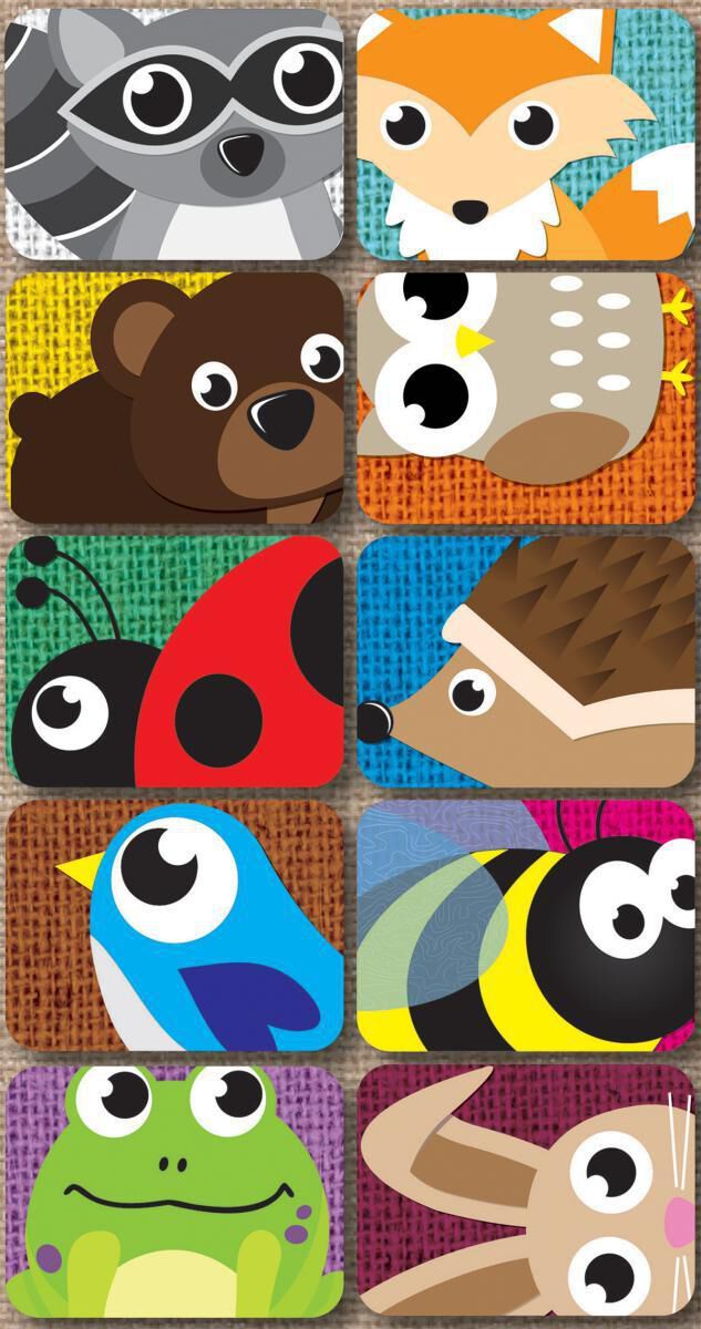  Mini Whiteboard Erasers: Keyhole Kritters 