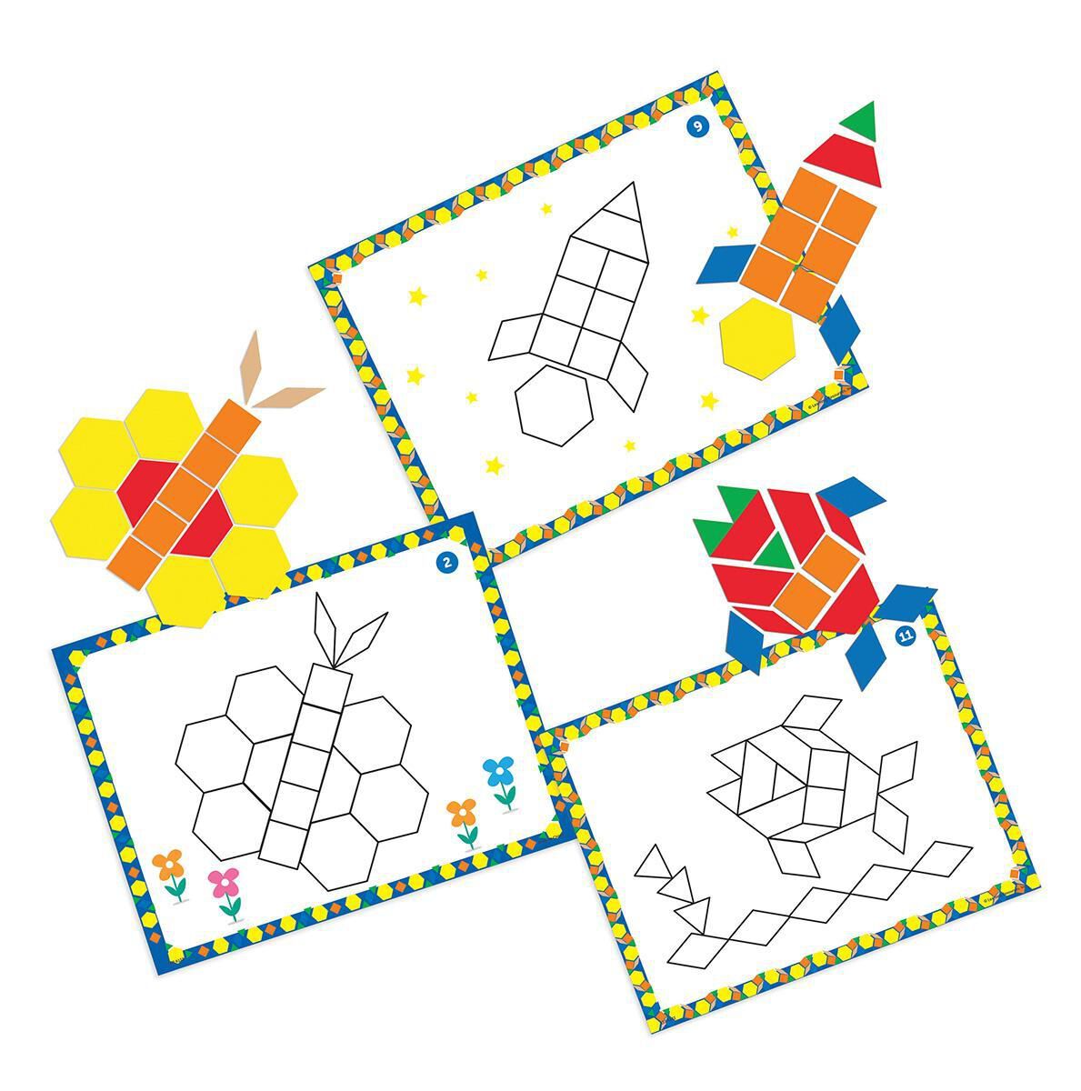 Thumbnail 4Pattern Blocks Activity Set