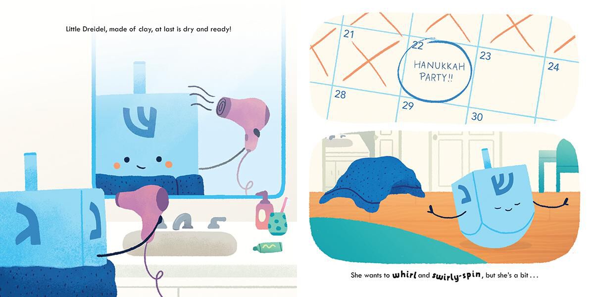 Thumbnail 2 Little Dreidel Learns to Spin! 