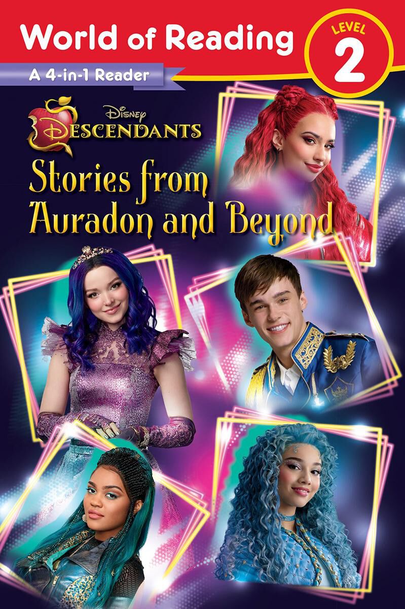  World of Reading: Descendants 4-in-1 Reader: Stories from Auradon and Beyond 